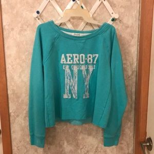 Aeropostale cropped sweatshirt